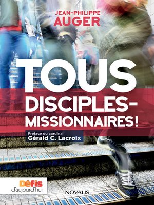 cover image of Tous disciples-missionnaires